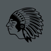 Chickasaw Head - Black - Softstyle ® Ladies T Shirt Design