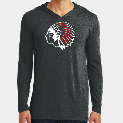 Chickasaw Head - White and Red - Perfect Tri ® Long Sleeve Hoodie Thumbnail