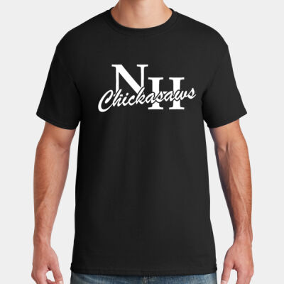NH Chickasaws - White - Dri Power ® Active 50/50 Cotton/Poly T Shirt Thumbnail